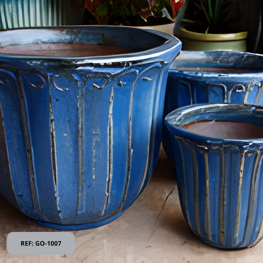 POT CERAMIQUE extérieur / GO-1007 Plantes passion